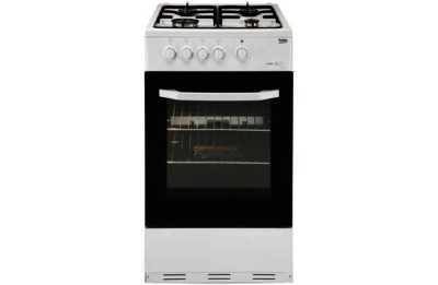 Beko BSG580W Gas Cooker - White.